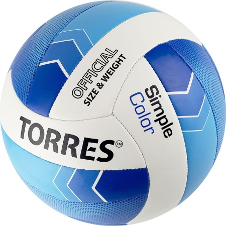 Купить Мяч волейбольный Torres Simple Color любительский р.5 в Добрянке 